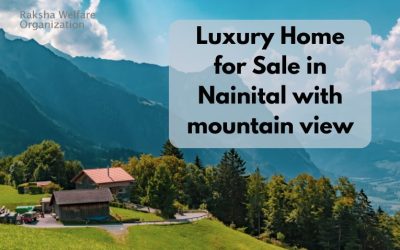 Luxury Home for Sale in Nainital with mountain view