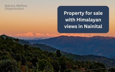 Property for sale with Himalayan views in Nainital