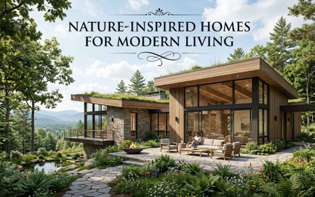 nature-inspired homes for modern living