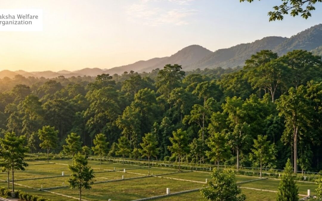 forest-facing plots in Ramnagar